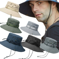Convenient Folding Mountaineering Sun Hat UV Shade Outdoor Cap