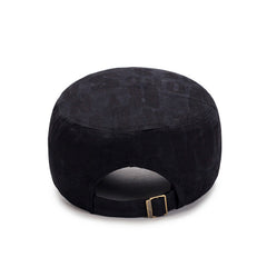 Men's Square Letter Flat Cap Light Cotton Sunshade Hat