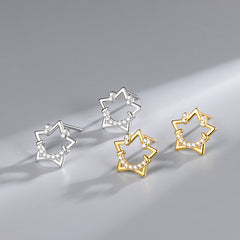 S925 Star Stud Earrings Girl Small Earrings For Girls