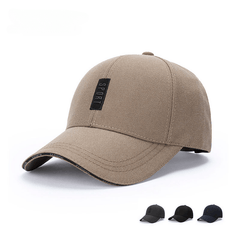Casual Letter Embroidery Baseball Cap Lightweight Suns Protection Solid Hat