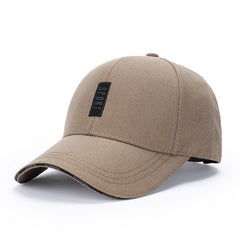 Casual Letter Embroidery Baseball Cap Lightweight Suns Protection Solid Hat