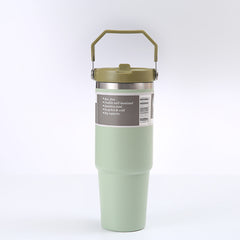 30oz Portable Car Tumbler 304 Stainless Steel Insulated Cup Leakproof
