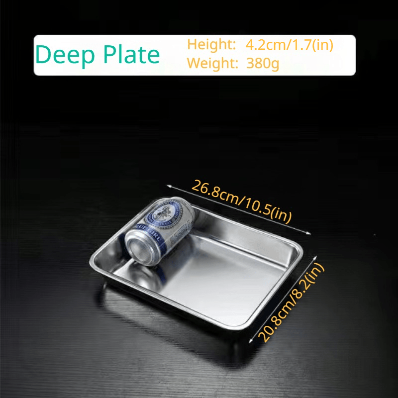 Stainless Steel Serving Tray for Parties and Desserts