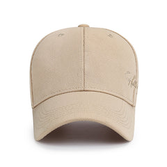 Letter Embroidery Baseball Cap Lightweight Sunshade Hat