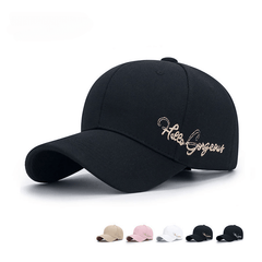 Letter Embroidery Baseball Cap Lightweight Sunshade Hat