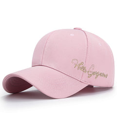 Letter Embroidery Baseball Cap Lightweight Sunshade Hat