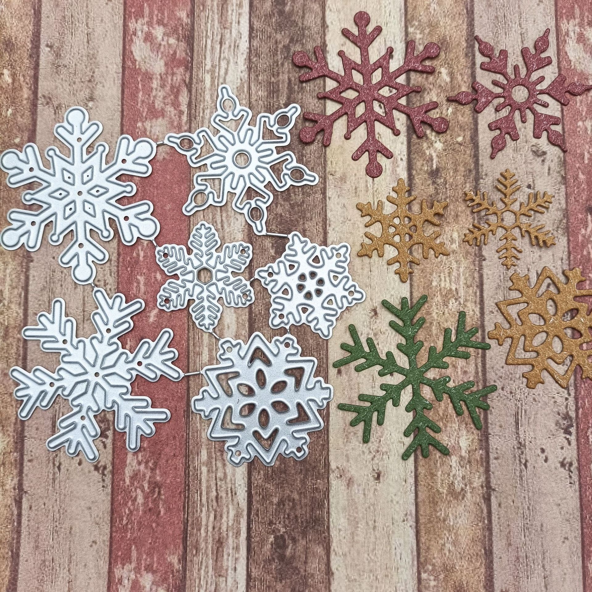 1pc Snowflakes Metal Cutting Dies Stencil for Card Making DIY Scrapbooking