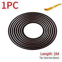 V Shape Car Seal Strip 2 4m 78 74 157 48in Auto Side Window Rubber Sealing