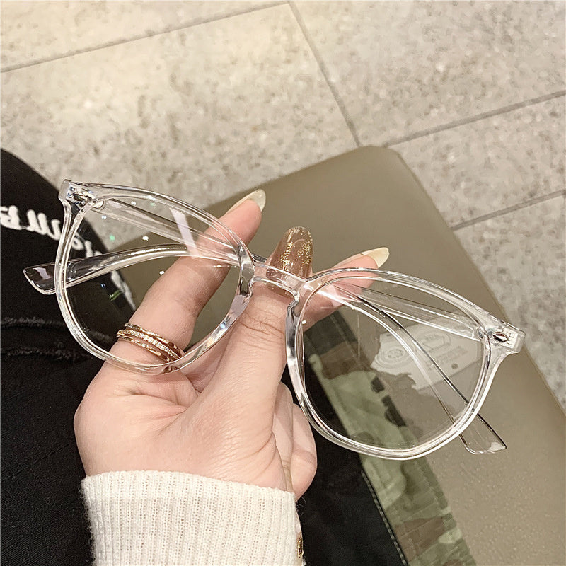 Light Blocking Glasses Clear Lens Anti Eyestrain Gaming Glasses