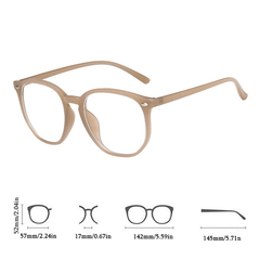 Light Blocking Glasses Classic Square Clear Lens Anti Eyestrain
