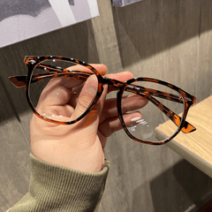 Light Blocking Glasses Classic Square Clear Lens Anti Eyestrain