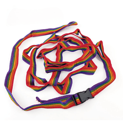Rainbow Striped Camp Storage Strap Durable Portable Camping Rope