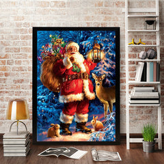 DIY Christmas Santa Diamond Painting Kit Full Round Diamond