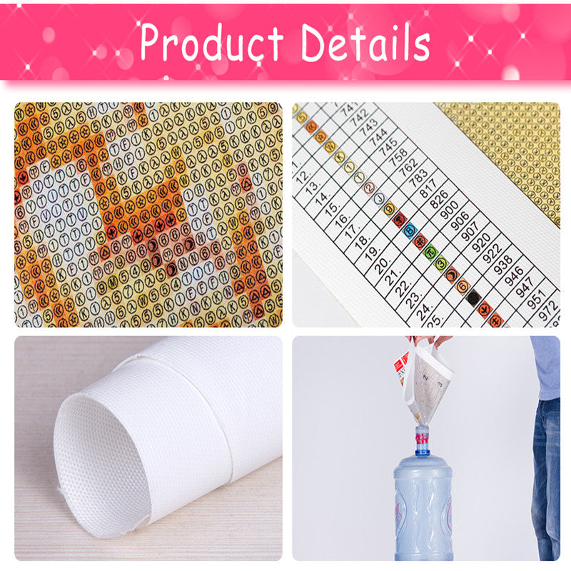 DIY Christmas Santa Diamond Painting Kit Full Round Diamond
