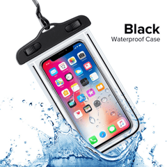 Waterproof Mobile Phone Dry Bag with Touch Screen Holder and Lanyard