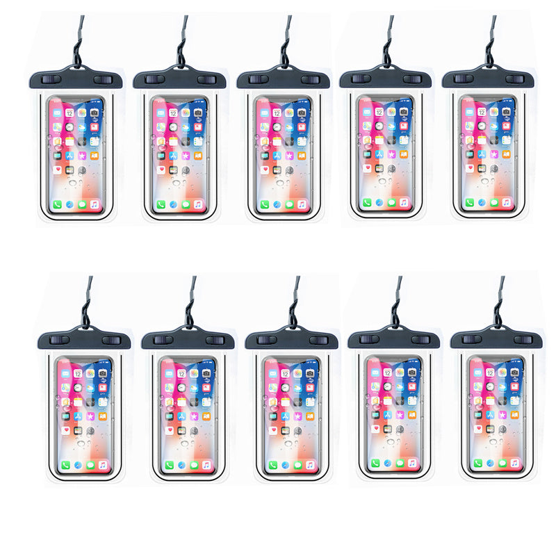 Waterproof Mobile Phone Dry Bag with Touch Screen Holder and Lanyard