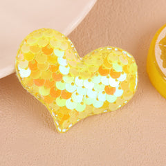 Sequin Heart Hair Clips Hair Hoop for Girls
