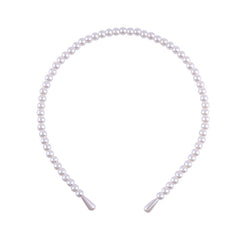 Kids Large Pearl Headband French Mori Beaded Hairpin
