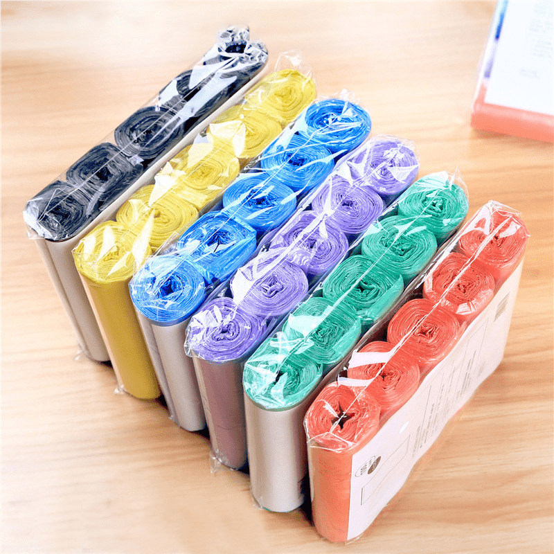 75pcs Small Trash Bag Disposable Thin Bag for Kitchen Storage