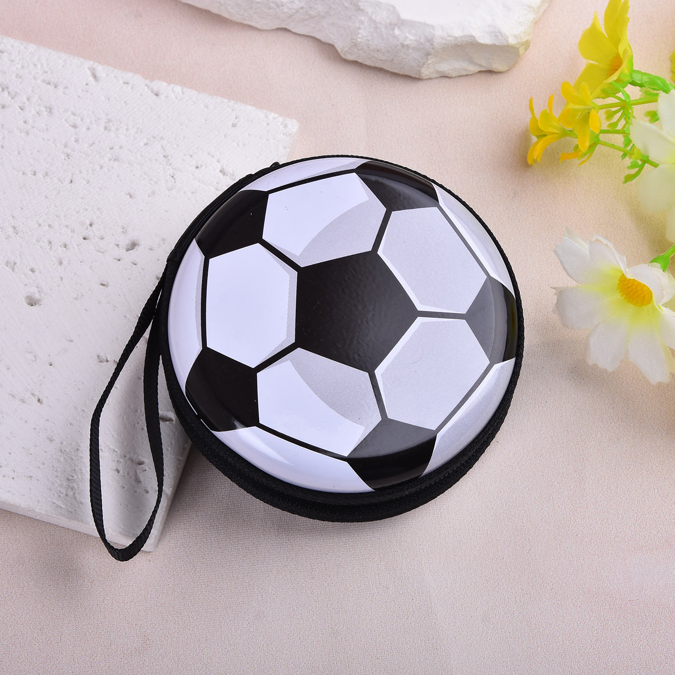 Boys Silicone Football Watch Set Kids Necklace Bracelet Coin Purse