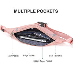 Waterproof Fanny Pack for Outdoor Activities Mobile Phone Storage Coin Purse