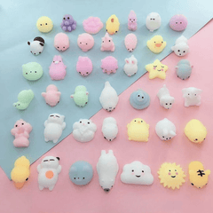 Cartoon Animals Stress Relief Toys for Children's Birthday Prizes