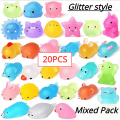 Cartoon Animals Stress Relief Toys for Children's Birthday Prizes