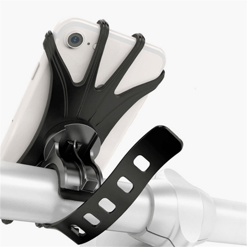 360 Rotation Silicone Bike Phone Holder