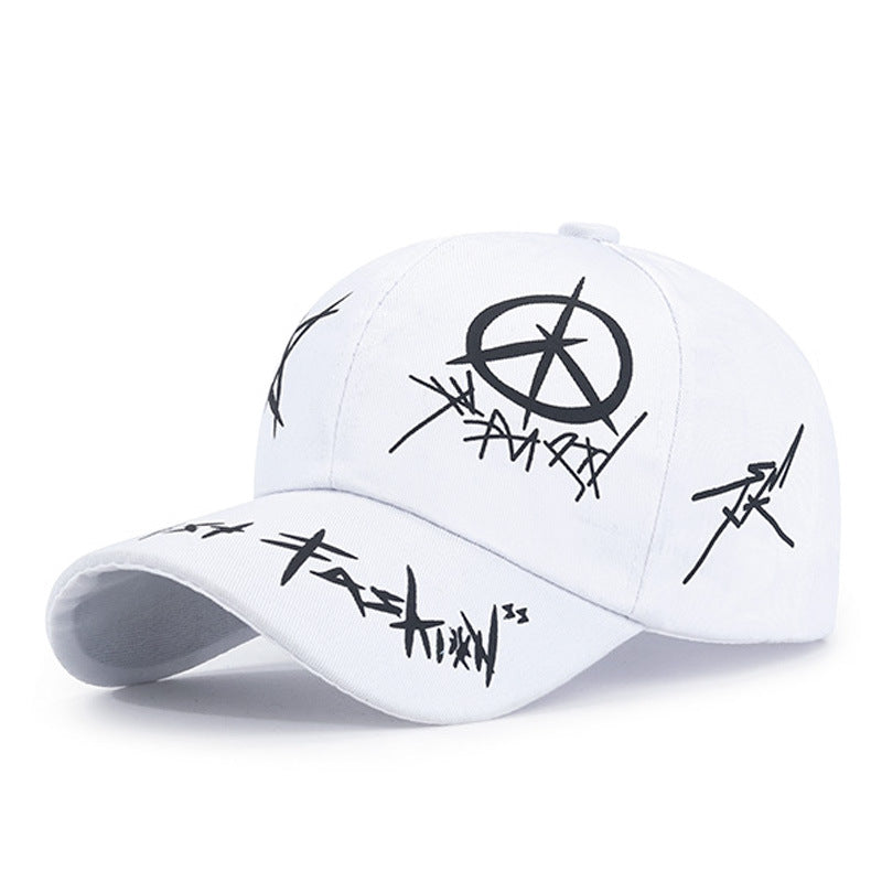 Graffiti Baseball Cap Street Casual Sun Hat Men Women