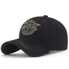 Embroidered Soft Baseball Cap Men's Camouflage Sun Hat