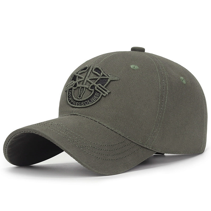 Embroidered Soft Baseball Cap Men's Camouflage Sun Hat