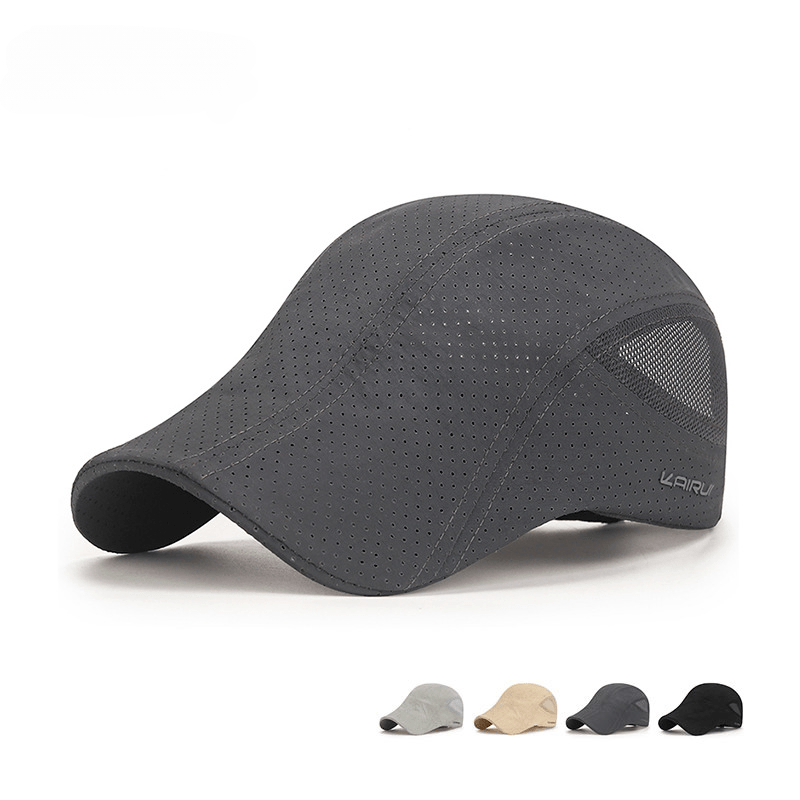 Breathable Casual Beret Adjustable Sun Hat