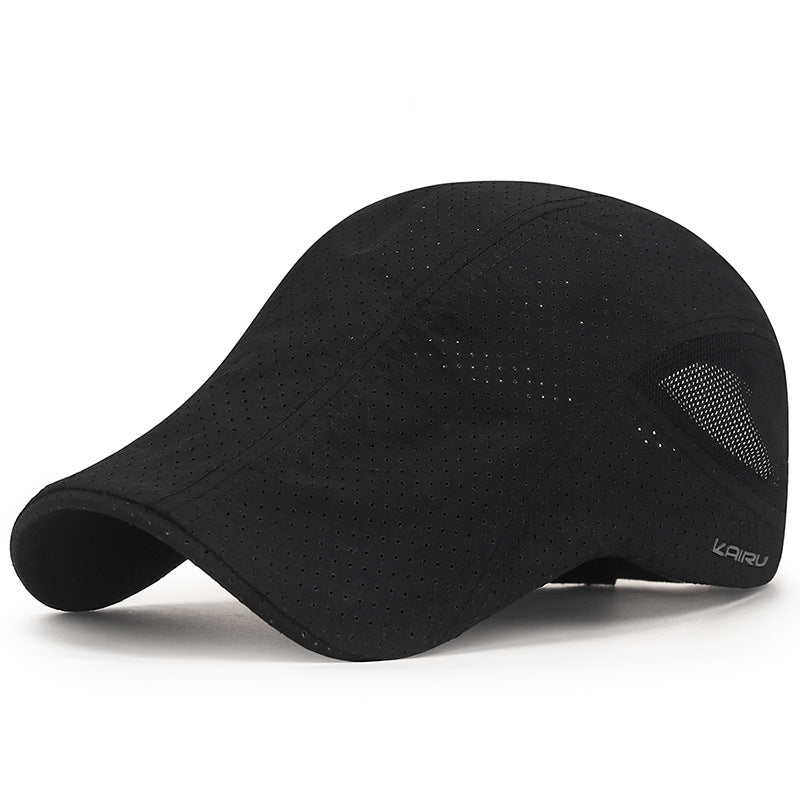 Breathable Casual Beret Adjustable Sun Hat