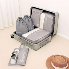 7 Pcs Travel Luggage Bag Sets Dustproof Organizers for Clothes