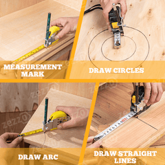 Tape Measure Locator Measuring Tool Edge Fringe Positioning Corner Clamp Clamp