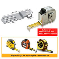 Tape Measure Locator Measuring Tool Edge Fringe Positioning Corner Clamp Clamp