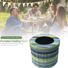 Portable Camping Toilet - Compact & Functional for Outdoor Adventures