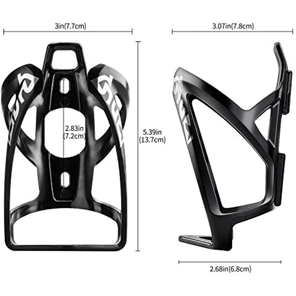 2 Pack Ultralight Bike Water Bottle Cages For Cycling MTB Road Bikes