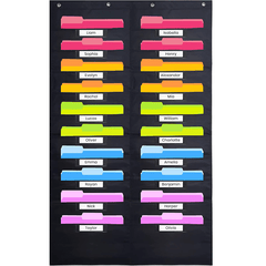 Double Row 10-Layer Hanging File Organizer Bag