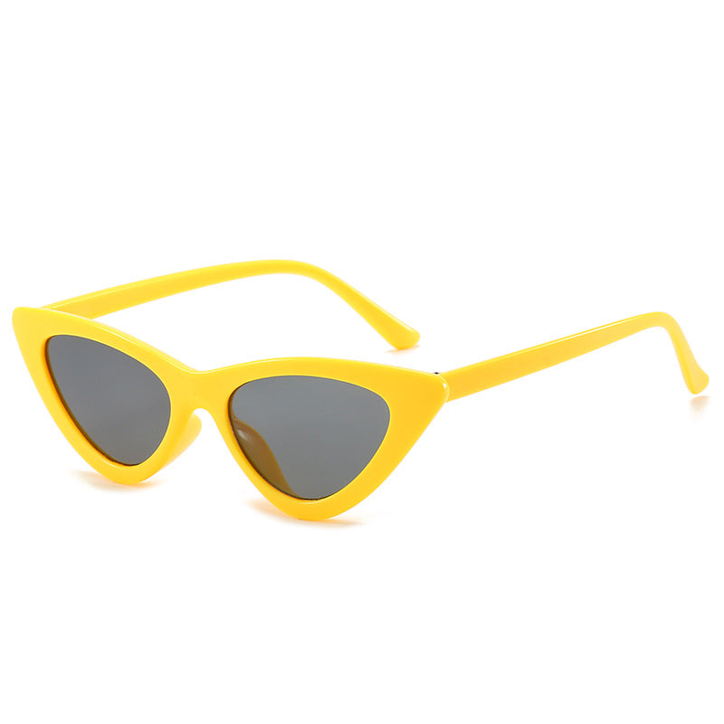 Y2K Cat Eye Sunglasses Candy Triangle UV400 Sun Shades Glasses