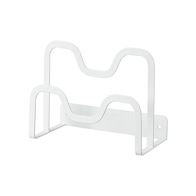 2 Tier Stainless Steel Pot Lid and Cutting Board Rack