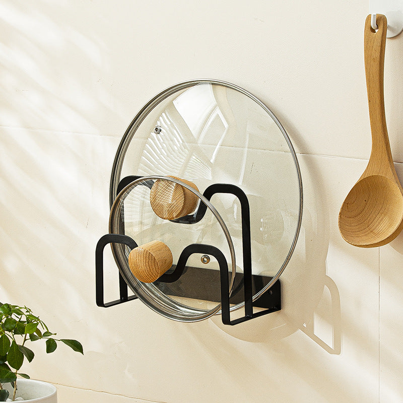 2 Tier Stainless Steel Pot Lid and Cutting Board Rack