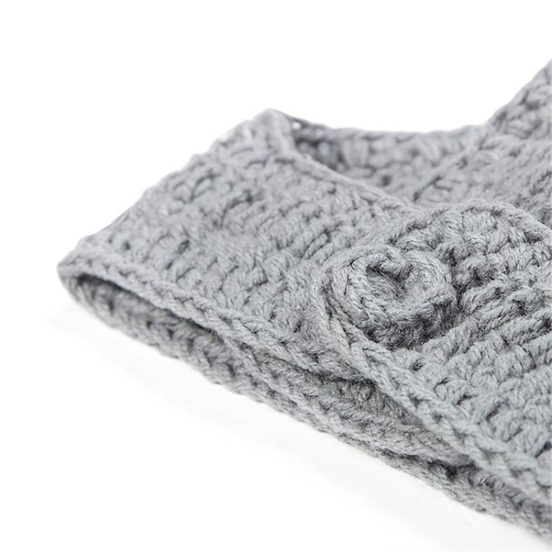 2pcs Set Raccoon Crochet Newborn Baby Hat Photography Props