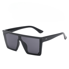 Men's Square Large Frame Sunglasses UV Resistant for Outdoor Beach Vacation