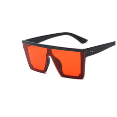 Men's Square Large Frame Sunglasses UV Resistant for Outdoor Beach Vacation