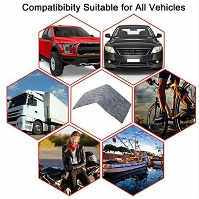 Car Scratch Repair Cloth Nanosparkle Scratch Remover & Microfiber Cloth