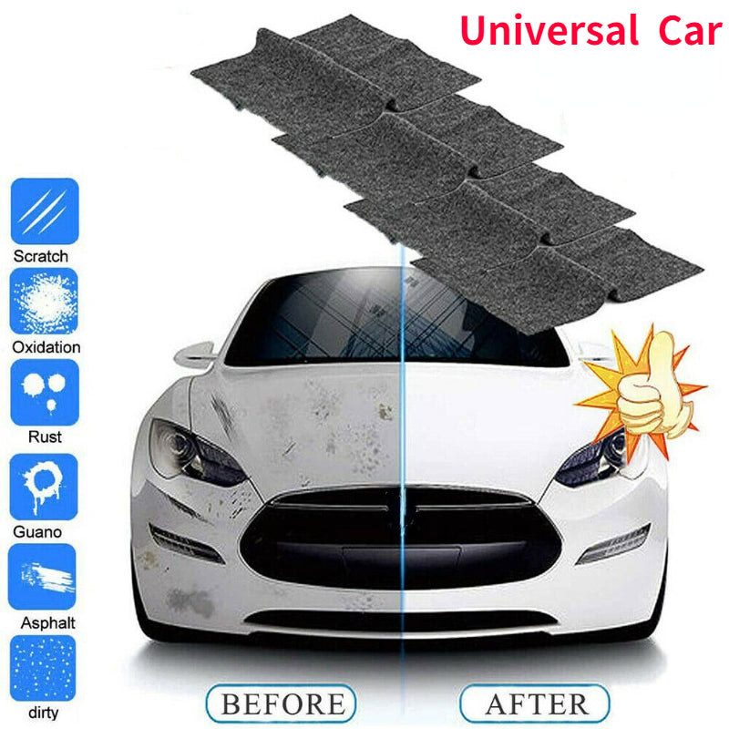 Car Scratch Repair Cloth Nanosparkle Scratch Remover & Microfiber Cloth