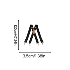 Men's X-Shaped Universal Strap Clip Antique Copper Buckle