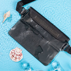 Waterproof Touch Screen Phone Pouch with Waist Strap