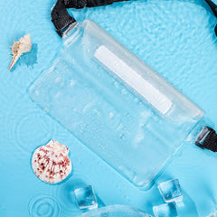 Waterproof Touch Screen Phone Pouch with Waist Strap